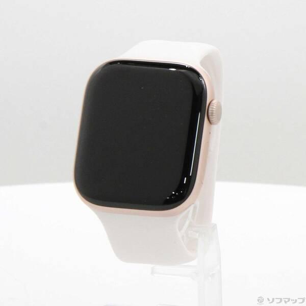 〔中古〕Apple(アップル) Apple Watch Series 11 GPS + Cellular 46mm ローズゴールドアルミニウムケース ライトブラッシュソロループ〔344-ud〕 | 