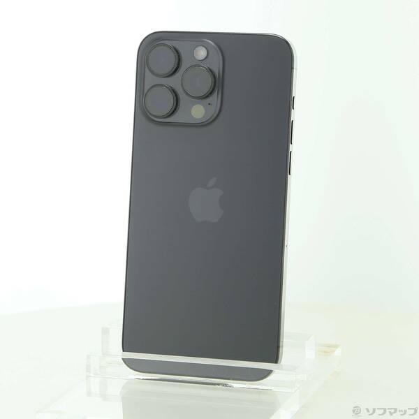 〔中古〕Apple(アップル) iPhone15 Pro Max 256GB ブラックチタニウム MU6P3J／A SIMフリー〔371-ud〕 | 