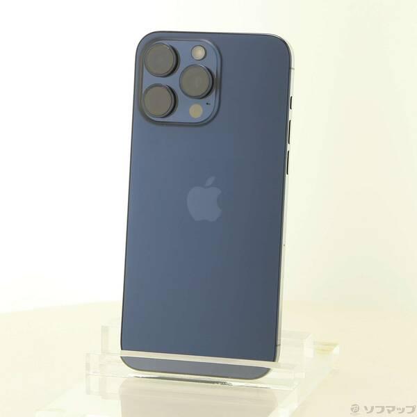 〔中古〕Apple(アップル) iPhone15 Pro Max 256GB ブルーチタニウム MU6T3J／A SIMフリー〔198-ud〕 | 