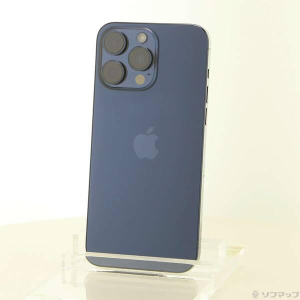 〔中古〕Apple(アップル) iPhone15 Pro Max 256GB ブルーチタニウム MU6T3J／A SIMフリー〔371-ud〕 | 