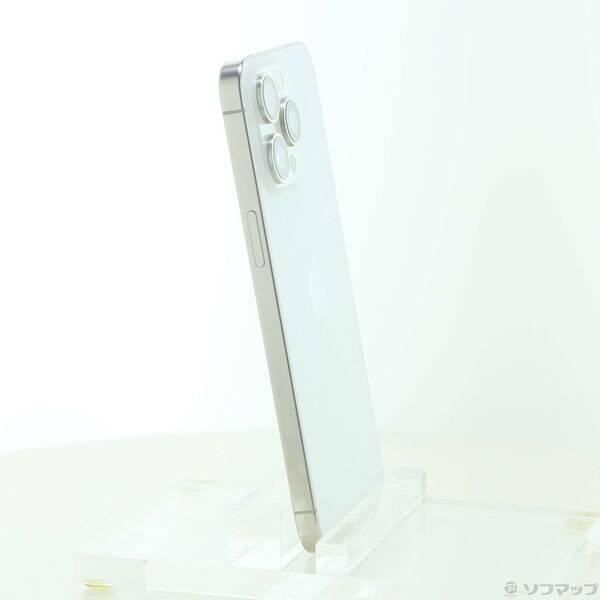 〔中古〕Apple(アップル) iPhone15 Pro Max 256GB ホワイトチタニウム MU6Q3J／A SIMフリー〔348-ud〕 |  | 03