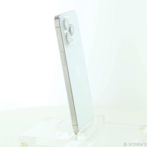 〔中古〕Apple(アップル) iPhone15 Pro Max 256GB ホワイトチタニウム MU6Q3J／A SIMフリー〔305-ud〕 |  | 03