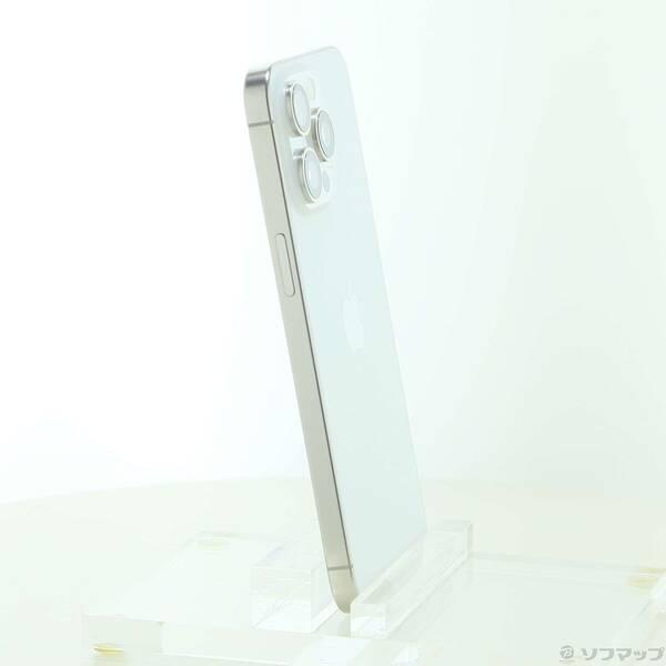 〔中古〕Apple(アップル) iPhone15 Pro Max 256GB ホワイトチタニウム MU6Q3J／A SIMフリー〔198-ud〕 |  | 03