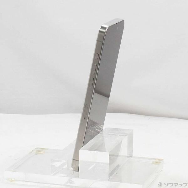 〔中古〕Apple(アップル) iPhone15 Pro Max 256GB ホワイトチタニウム MU6Q3J／A SIMフリー〔377-ud〕 |  | 01