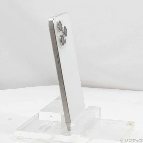 〔中古〕Apple(アップル) iPhone15 Pro Max 256GB ホワイトチタニウム MU6Q3J／A SIMフリー〔377-ud〕 |  | 03