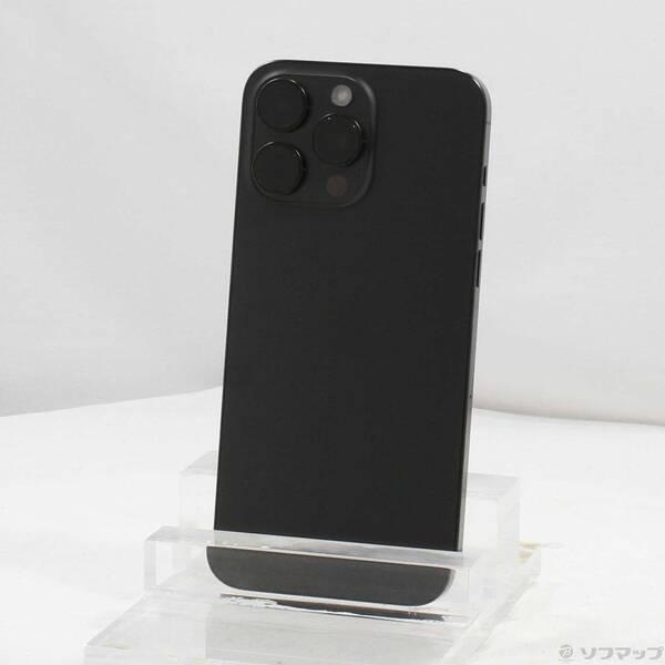 〔中古〕Apple(アップル) iPhone15 Pro Max 512GB ブラックチタニウム MU6U3J／A SIMフリー〔377-ud〕 | 