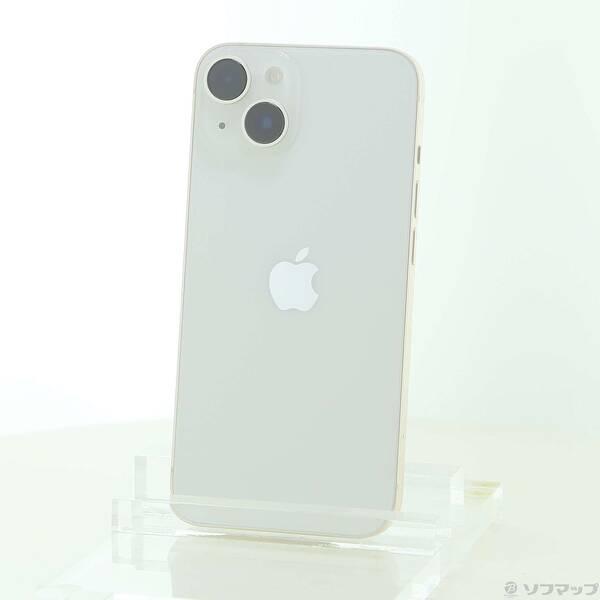 〔中古〕Apple(アップル) iPhone14 128GB スターライト MPUQ3J／A SIMフリー〔344-ud〕 | 