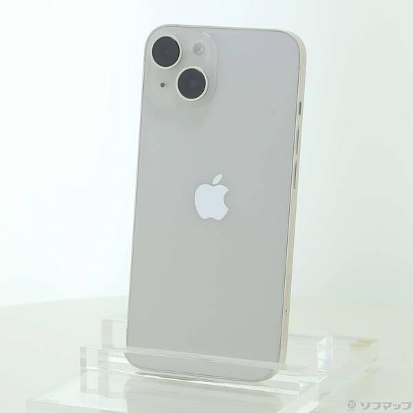 〔中古〕Apple(アップル) iPhone14 128GB スターライト MPUQ3J／A SIMフリー〔262-ud〕 | 