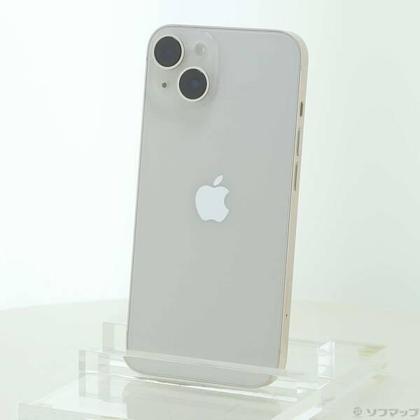 〔中古〕Apple(アップル) iPhone14 128GB スターライト MPUQ3J／A SIMフリー〔349-ud〕 | 