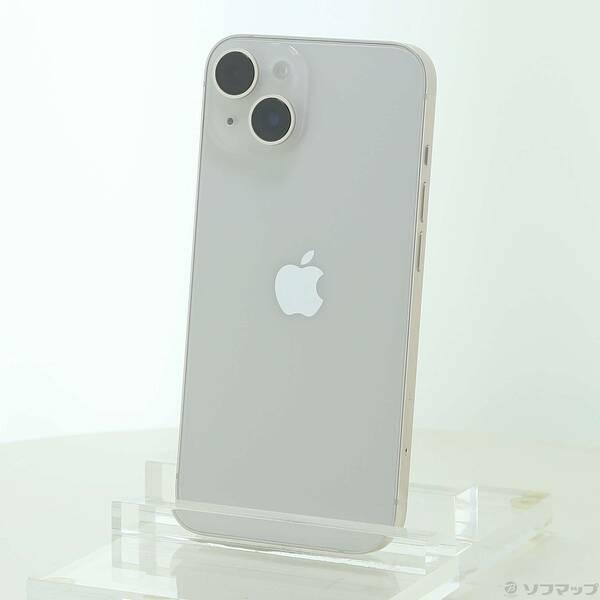 〔中古〕Apple(アップル) iPhone14 128GB スターライト MPUQ3J／A SIMフリー〔196-ud〕 | 