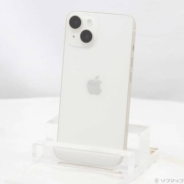 〔中古〕Apple(アップル) iPhone14 128GB スターライト MPUQ3J／A SIMフリー〔258-ud〕 | 