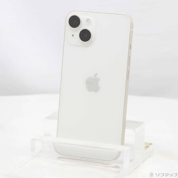 〔中古〕Apple(アップル) iPhone14 128GB スターライト MPUQ3J／A SIMフリー〔377-ud〕 | 