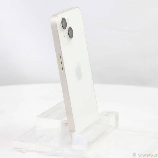〔中古〕Apple(アップル) iPhone14 128GB スターライト MPUQ3J／A SIMフリー〔198-ud〕 |  | 03