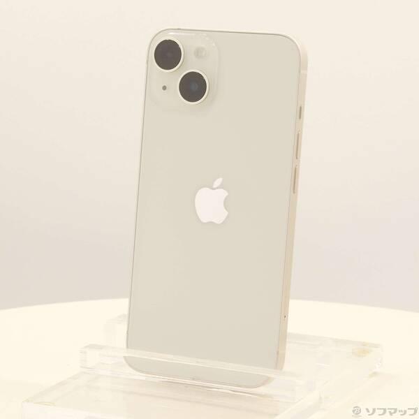 〔中古〕Apple(アップル) iPhone14 128GB スターライト MPUQ3J／A SIMフリー〔198-ud〕 | 