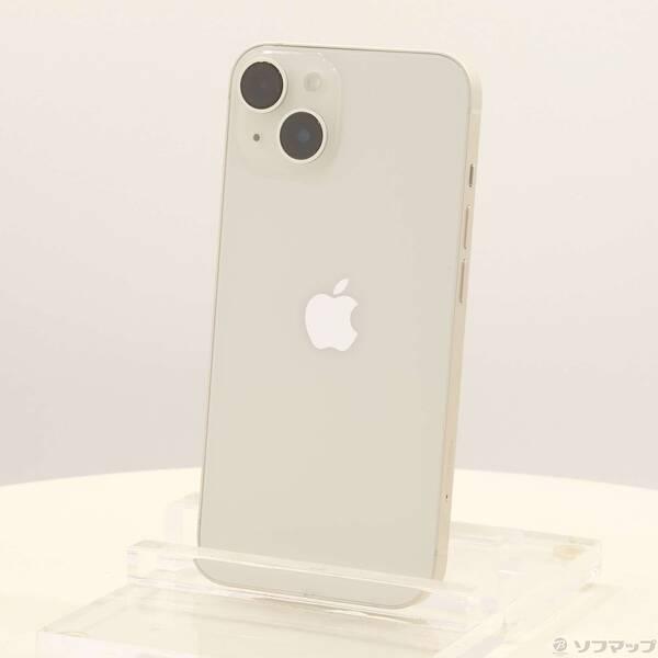 〔中古〕Apple(アップル) iPhone14 128GB スターライト MPUQ3J／A SIMフリー〔198-ud〕 | 