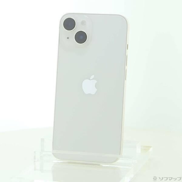 〔中古〕Apple(アップル) iPhone14 128GB スターライト MPUQ3J／A SIMフリー〔198-ud〕 | 
