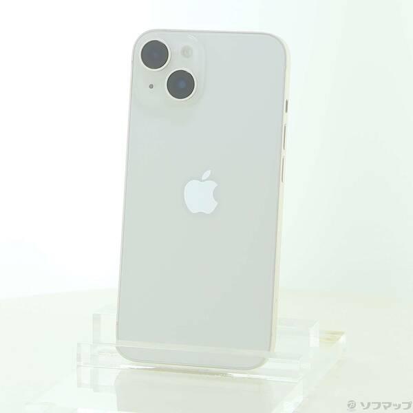 〔中古〕Apple(アップル) iPhone14 128GB スターライト MPUQ3J／A SIMフリー〔349-ud〕 | 