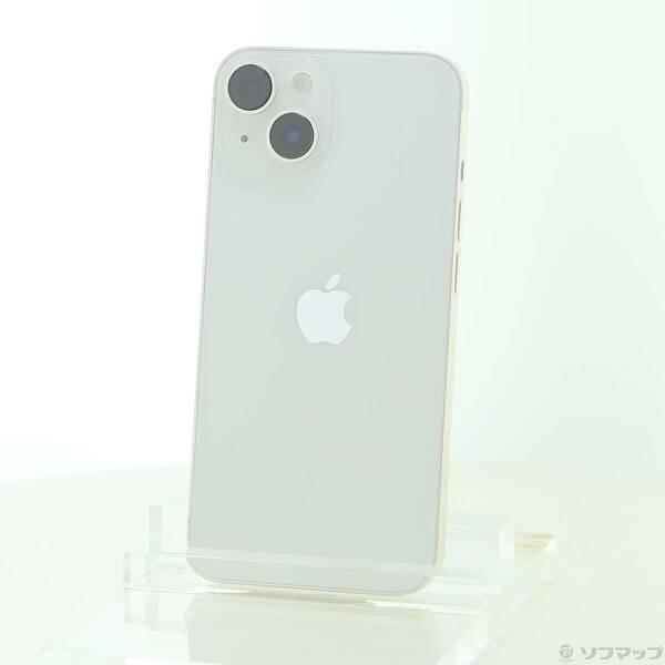 〔中古〕Apple(アップル) iPhone14 128GB スターライト MPUQ3J／A SIMフリー〔198-ud〕 | 