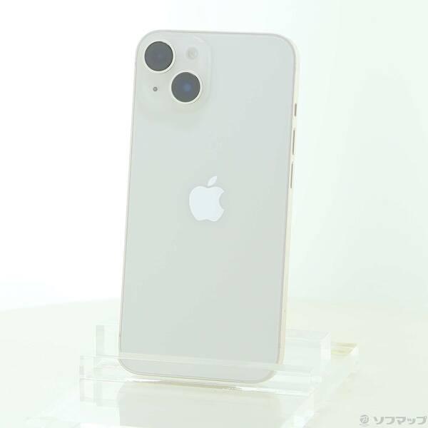 〔中古〕Apple(アップル) iPhone14 128GB スターライト MPUQ3J／A SIMフリー〔371-ud〕 | 