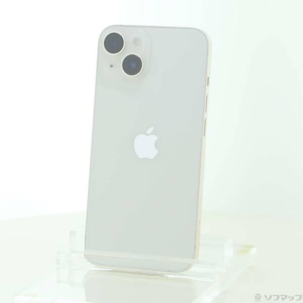 〔中古〕Apple(アップル) iPhone14 128GB スターライト MPUQ3J／A SIMフリー〔262-ud〕 | 