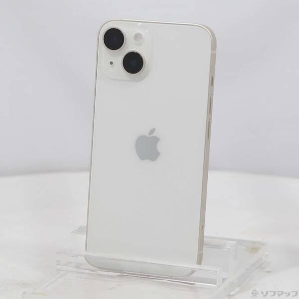 〔中古〕Apple(アップル) iPhone14 128GB スターライト MPUQ3J／A SIMフリー〔198-ud〕 | 