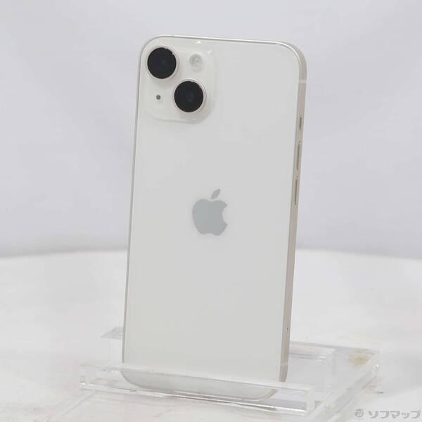 〔中古〕Apple(アップル) iPhone14 128GB スターライト MPUQ3J／A SIMフリー〔377-ud〕 | 