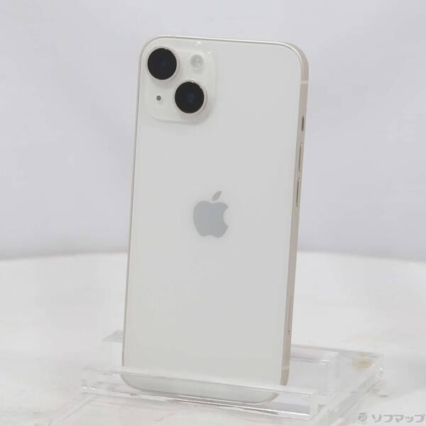 〔中古〕Apple(アップル) iPhone14 128GB スターライト MPUQ3J／A SIMフリー〔258-ud〕 | 
