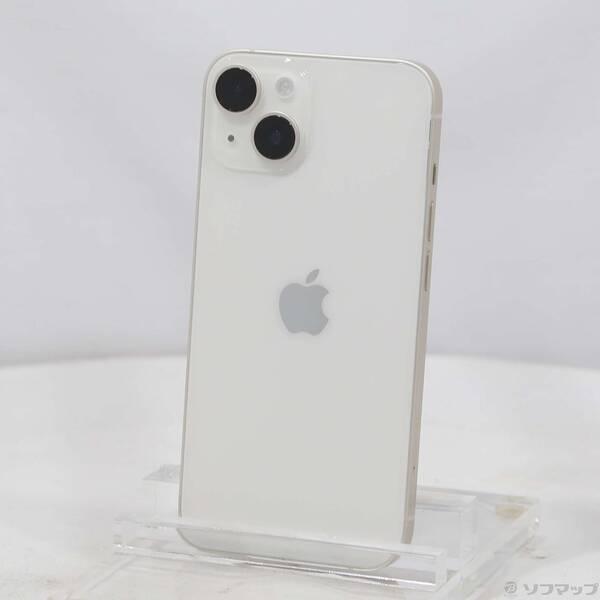 〔中古〕Apple(アップル) iPhone14 128GB スターライト MPUQ3J／A SIMフリー〔258-ud〕 | 