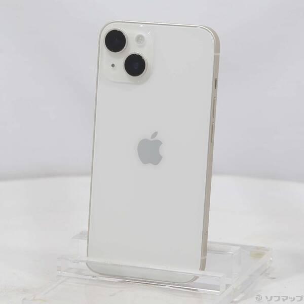 〔中古〕Apple(アップル) iPhone14 128GB スターライト MPUQ3J／A SIMフリー〔377-ud〕 | 
