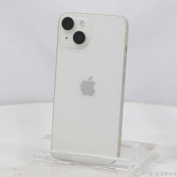 〔中古〕Apple(アップル) iPhone14 128GB スターライト MPUQ3J／A SIMフリー〔344-ud〕 | 