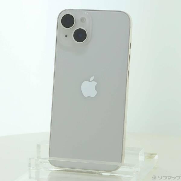 〔中古〕Apple(アップル) iPhone14 128GB スターライト MPUQ3J／A SIMフリー〔344-ud〕 | 