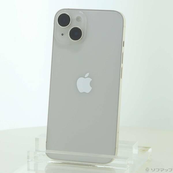 〔中古〕Apple(アップル) iPhone14 128GB スターライト MPUQ3J／A SIMフリー〔276-ud〕 | 