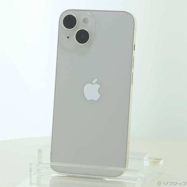 〔中古〕Apple(アップル) iPhone14 128GB スターライト MPUQ3J／A SIMフリー〔344-ud〕 | 