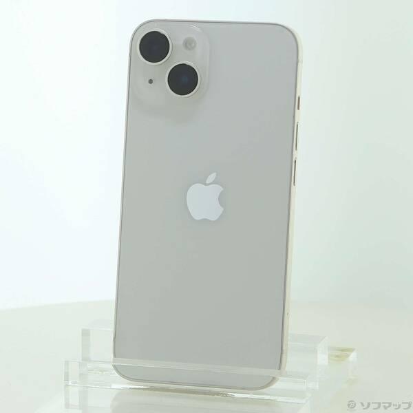 〔中古〕Apple(アップル) iPhone14 128GB スターライト MPUQ3J／A SIMフリー〔377-ud〕 | 
