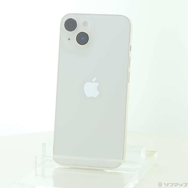 〔中古〕Apple(アップル) iPhone14 128GB スターライト MPUQ3J／A SIMフリー〔368-ud〕 | 