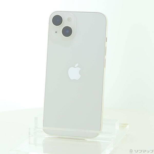 〔中古〕Apple(アップル) iPhone14 128GB スターライト MPUQ3J／A SIMフリー〔305-ud〕 | 