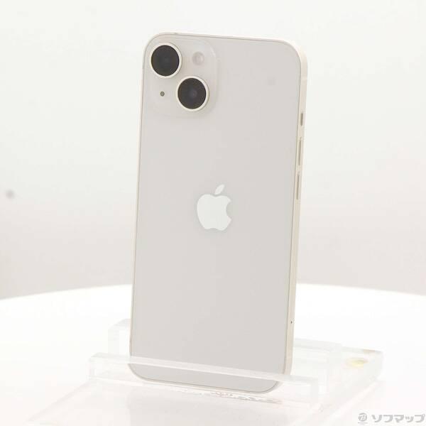〔中古〕Apple(アップル) iPhone14 128GB スターライト MPUQ3J／A SIMフリー〔198-ud〕 | 