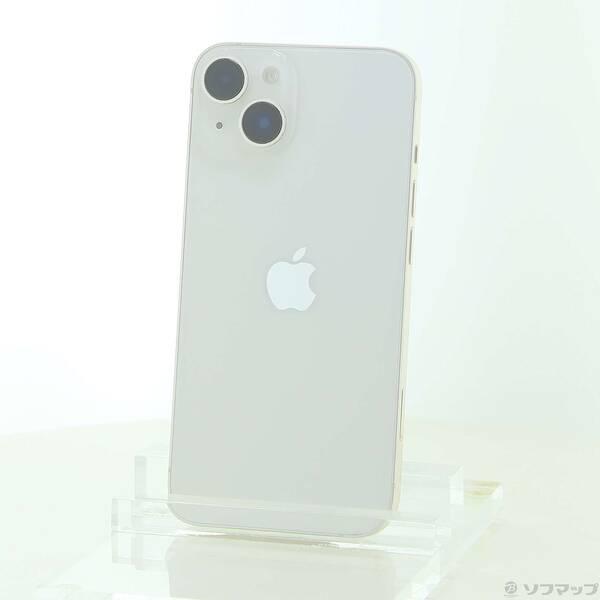 〔中古〕Apple(アップル) iPhone14 128GB スターライト MPUQ3J／A SIMフリー〔258-ud〕 | 