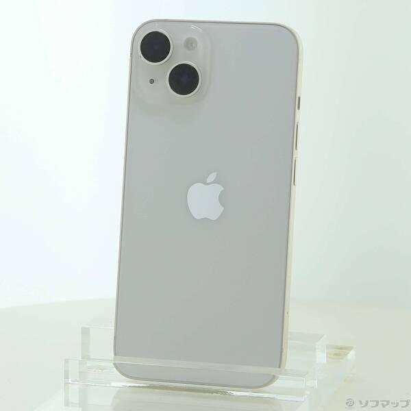〔中古〕Apple(アップル) iPhone14 128GB スターライト MPUQ3J／A SIMフリー〔368-ud〕 | 