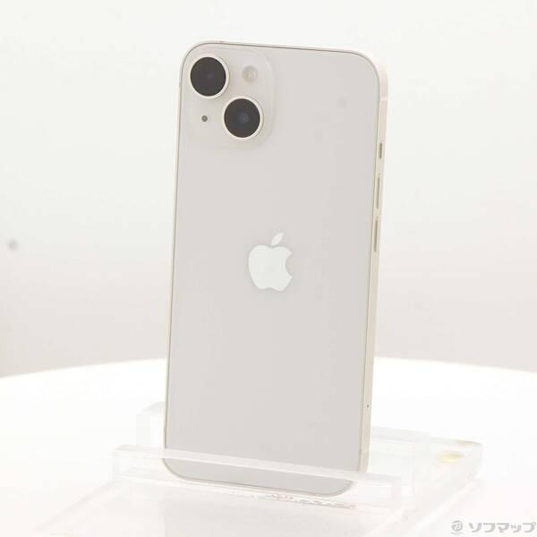 〔中古〕Apple(アップル) iPhone14 128GB スターライト MPUQ3J／A SIMフリー〔377-ud〕 | 