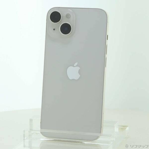 〔中古〕Apple(アップル) iPhone14 128GB スターライト MPUQ3J／A SIMフリー〔371-ud〕 | 