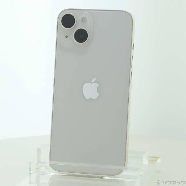〔中古〕Apple(アップル) iPhone14 128GB スターライト MPUQ3J／A SIMフリー〔276-ud〕 | 