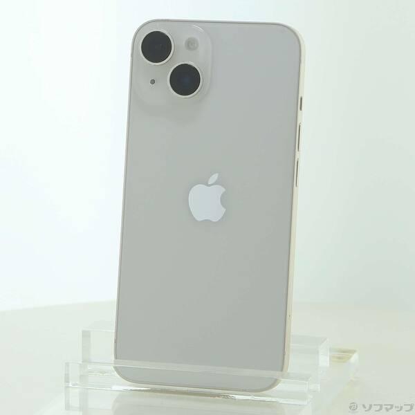 〔中古〕Apple(アップル) iPhone14 128GB スターライト MPUQ3J／A SIMフリー〔198-ud〕 | 