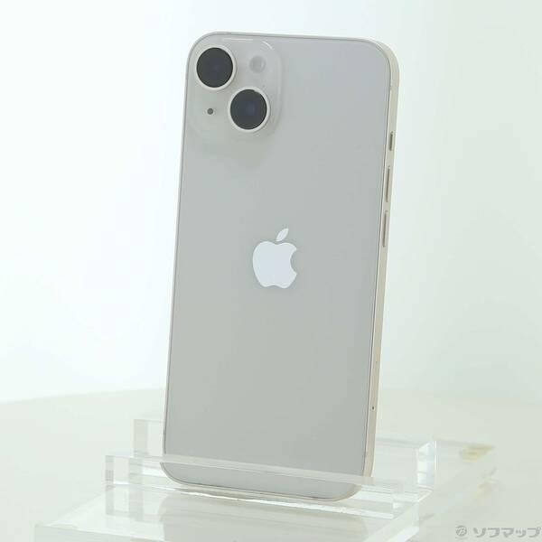 〔中古〕Apple(アップル) iPhone14 128GB スターライト MPUQ3J／A SIMフリー〔269-ud〕 | 