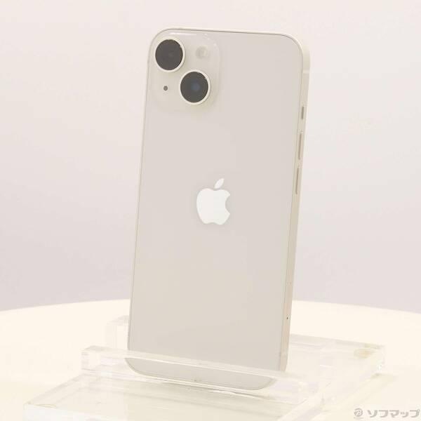 〔中古〕Apple(アップル) iPhone14 128GB スターライト MPUQ3J／A SIMフリー〔368-ud〕 | 