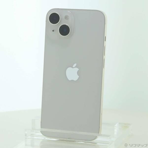 〔中古〕Apple(アップル) iPhone14 128GB スターライト MPUQ3J／A SIMフリー〔198-ud〕 | 