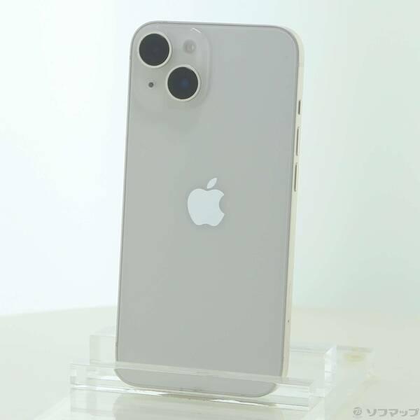 〔中古〕Apple(アップル) iPhone14 128GB スターライト MPUQ3J／A SIMフリー〔262-ud〕 | 