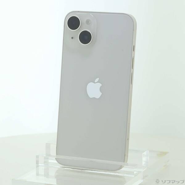 〔中古〕Apple(アップル) iPhone14 128GB スターライト MPUQ3J／A SIMフリー〔251-ud〕 | 