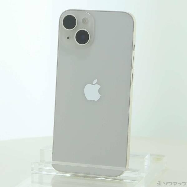 〔中古〕Apple(アップル) iPhone14 128GB スターライト MPUQ3J／A SIMフリー〔258-ud〕 | 
