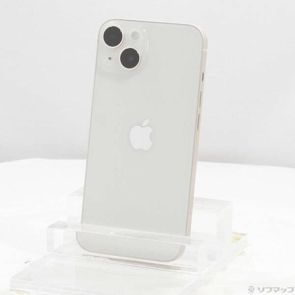 〔中古〕Apple(アップル) iPhone14 128GB スターライト MPUQ3J／A SIMフリー〔344-ud〕 | 